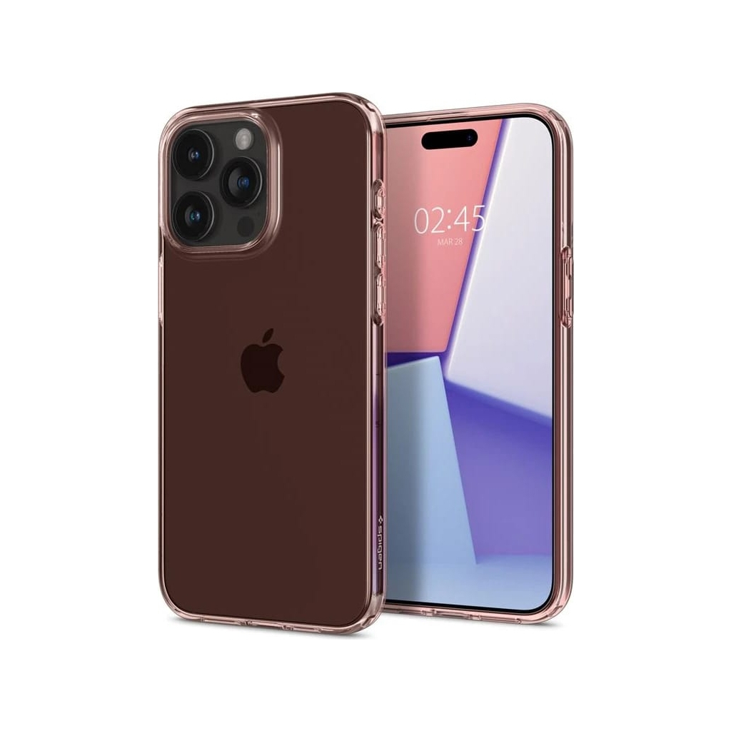 Чохол до мобільного телефона Spigen Apple iPhone 15 Pro Max Crystal Flex Rose Crystal (ACS06445) - зображення 3