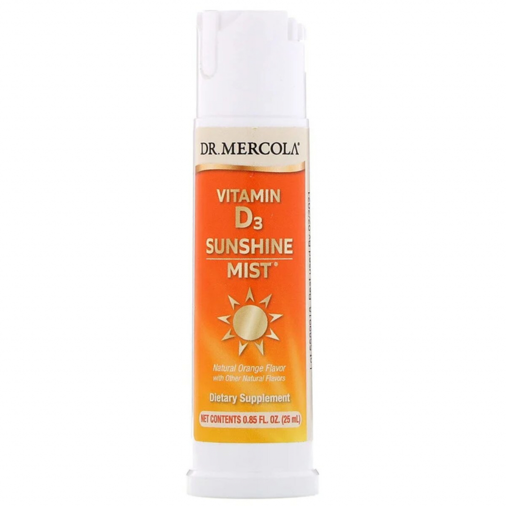 Вітамін Dr. Mercola Вітамін D3, спрей з апельсиновим смаком, Vitamin D3 Spray Su (MCL-01467) - зображення 1