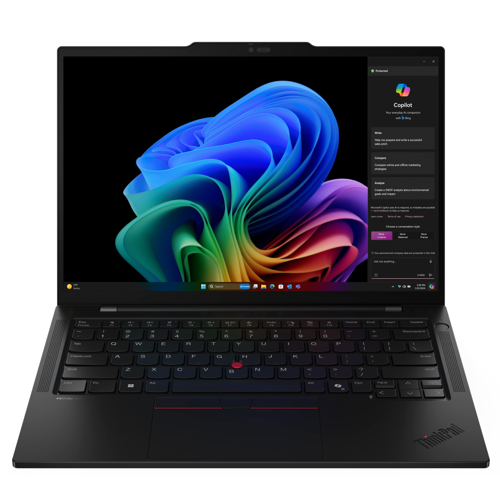 Ноутбук Lenovo ThinkPad T14s G6 (21M1000BRA) - зображення 1
