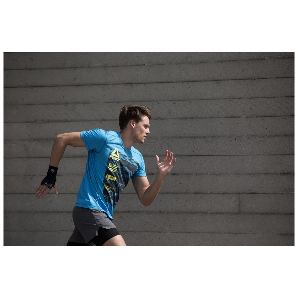 Фіксатор кисті Reebok Wrist Support чорний RRSU-13725 L (885652013109) - зображення 8