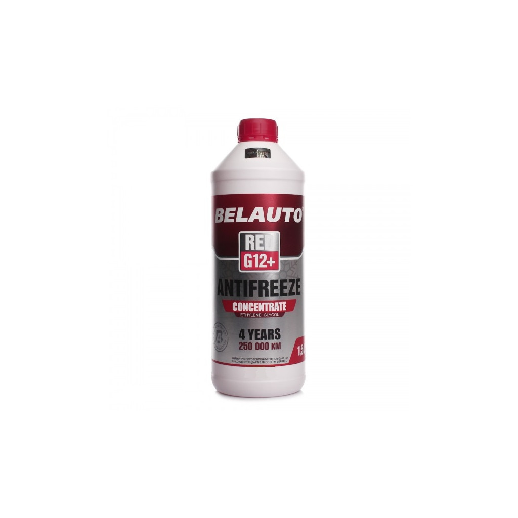 Антифриз БЕЛАВТО RED G12+ концентрат 1,5л (AF1315) - зображення 1