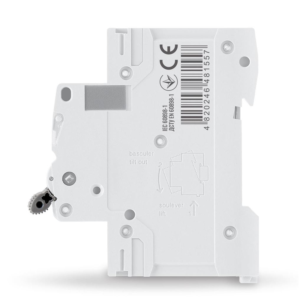 Автоматичний вимикач Videx RS6 RESIST 3п 10А 6кА С (VF-RS6-AV3C10) - изображение 3
