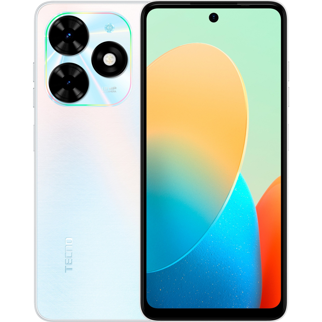 Мобільний телефон Tecno Spark Go 2024 3/64Gb Mystery White (4894947010545) - зображення 1