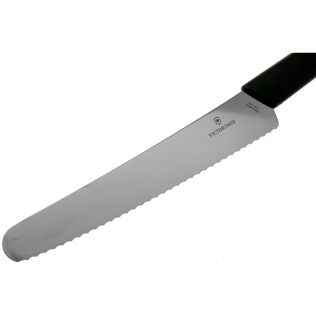 Кухонний ніж Victorinox SwissModern Bread and Pastry Knife 22 см Black (6.9073.22WB) - зображення 3