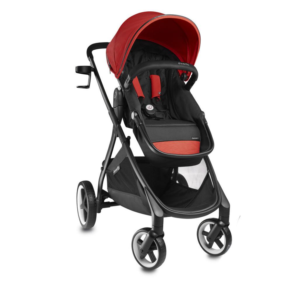 Коляска Evenflo Shyft Gold - Garnet (6910806231055/6910806230058) - зображення 2