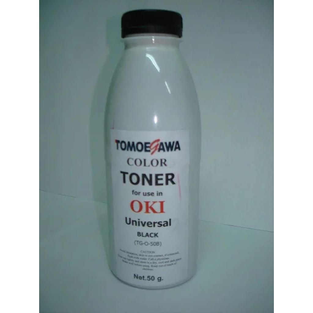 Тонер Tomoegawa OKI UNIVERSAL 50г Black (TG-O-50B) - зображення 1