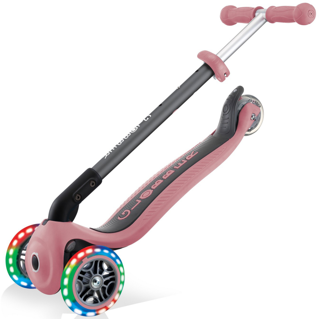 Самокат Globber Primo Foldable Lights пастельно-рожевий (432-210-2) - зображення 8