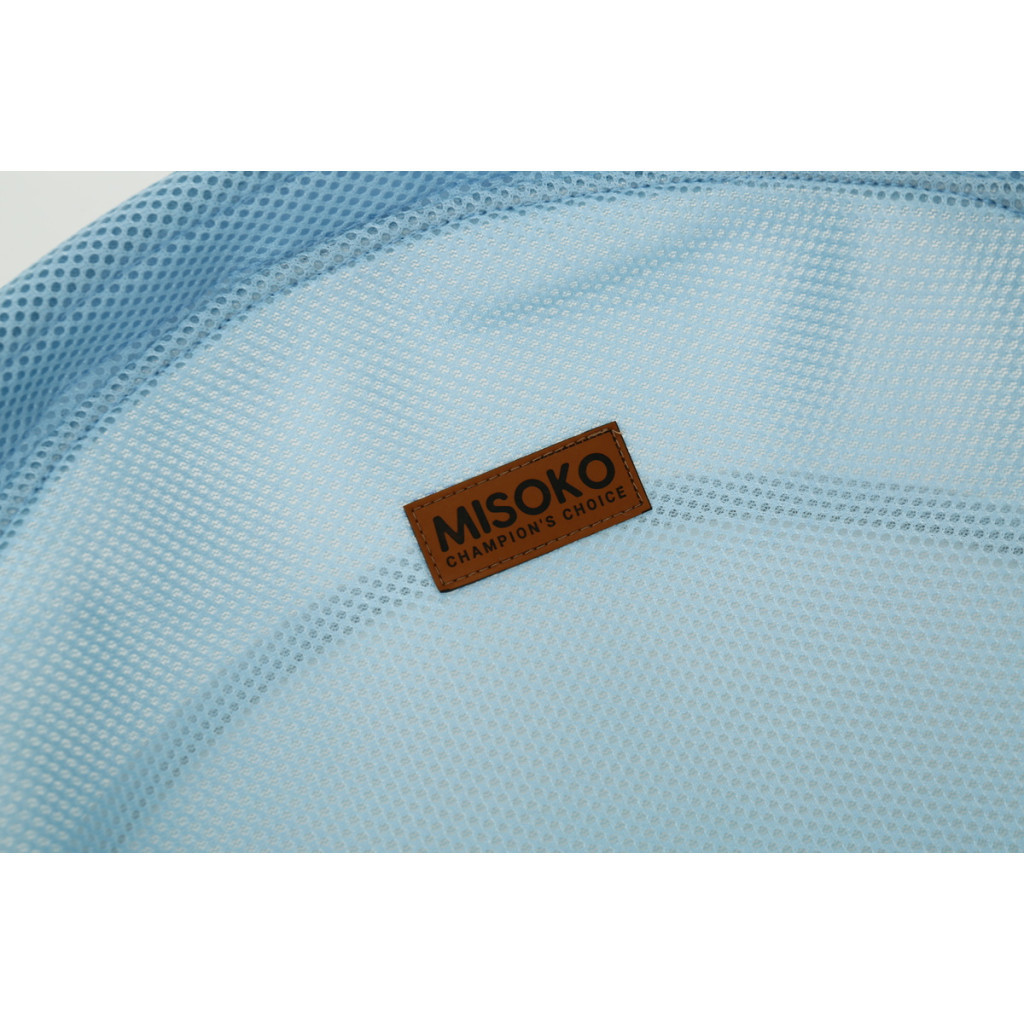Лежак для тварин MISOKO&CO Pet bed round 45x45x22 см light blue (HOOP31833) - зображення 2