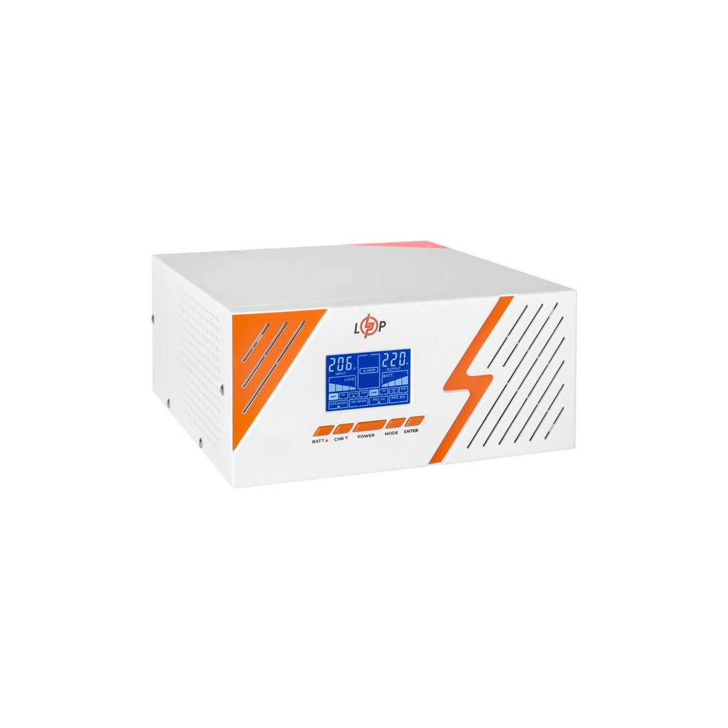 Пристрій безперебійного живлення LogicPower LPM - PSW-1500VA, 1050W, White (22755) - зображення 3