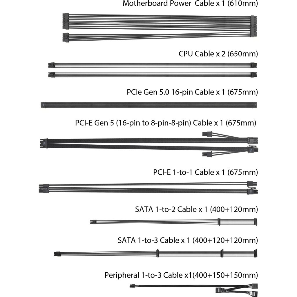 Блок живлення ASUS 850W PRIME AP-850G Bulk (90YE00U0-B0NB00) - зображення 11
