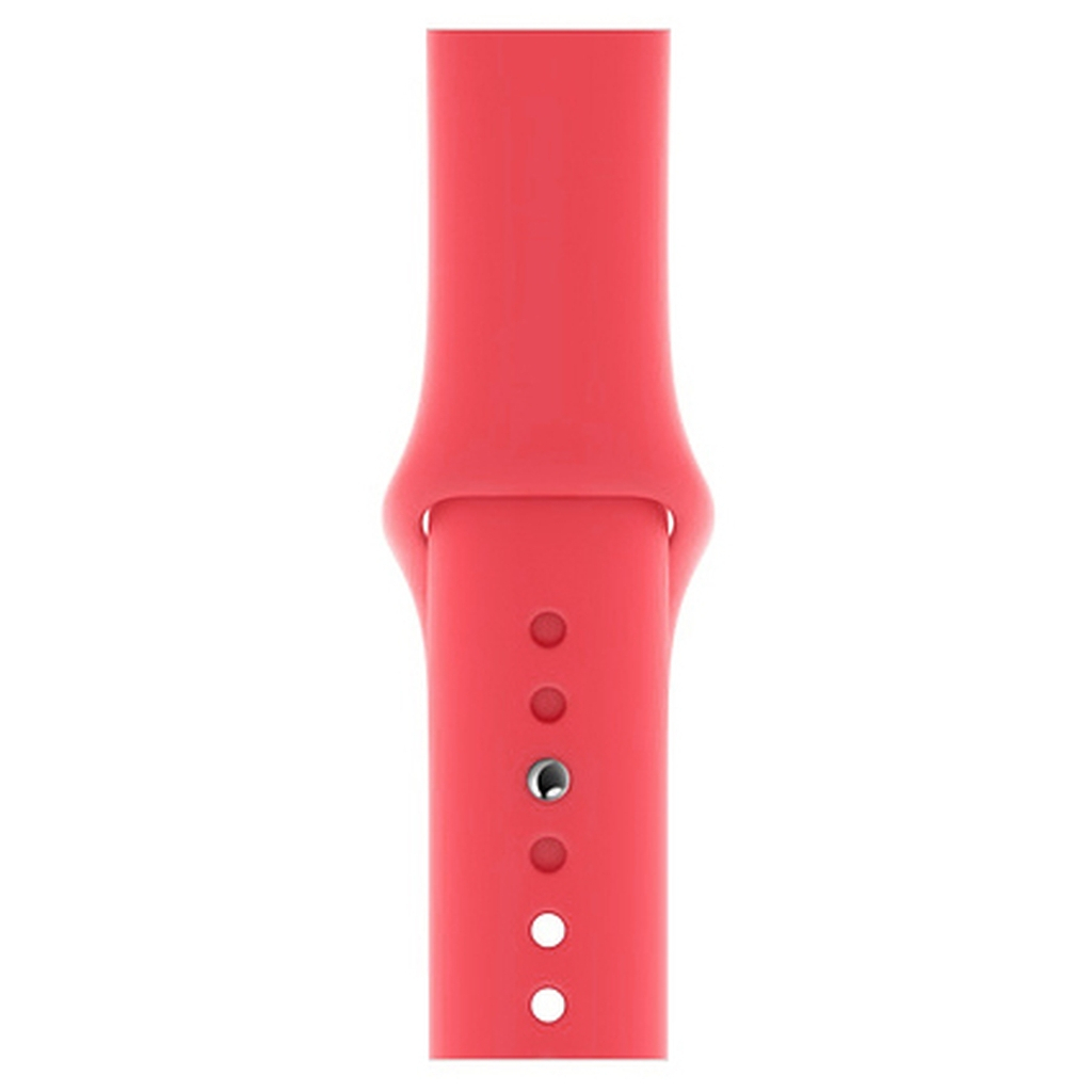 Ремінець до смарт-годинника Armorstandart Sport Band (3 Straps) для Apple Watch 42 (Series 11-10)/41/40/38 Raspberry Red (ARM51943) - зображення 1