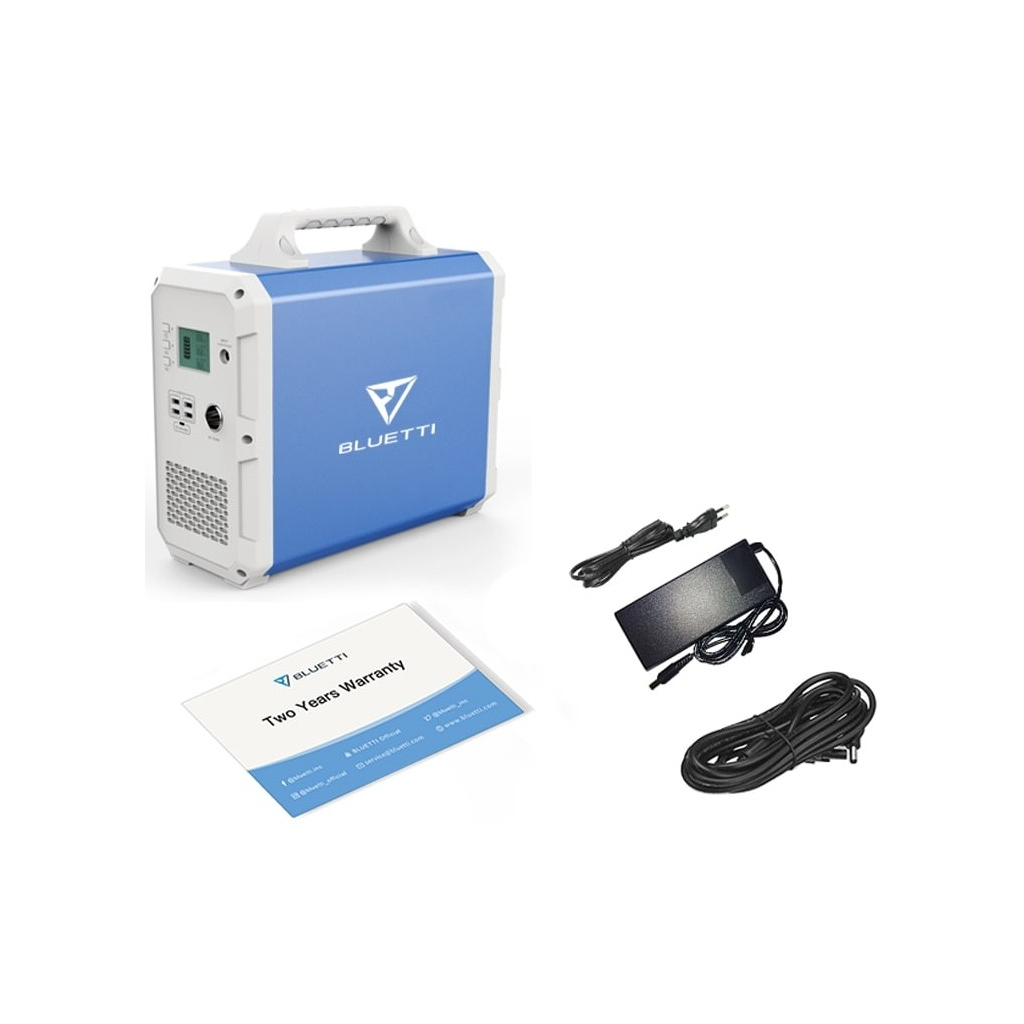 Зарядна станція BLUETTI PowerOak EB150 blue 1000W (EB150 blue) - зображення 4