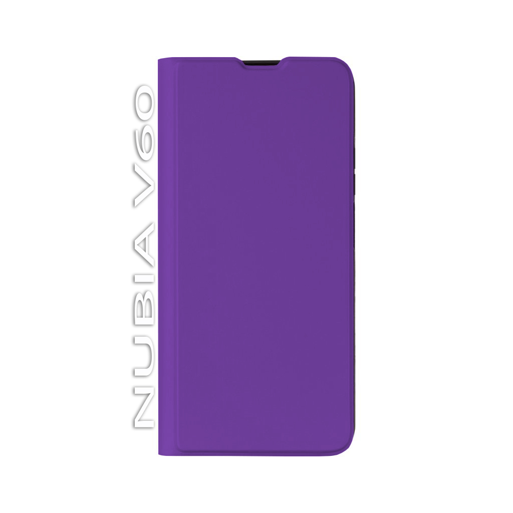 Чохол до мобільного телефона BeCover Exclusive New Style Nubia V60 Purple (712622) - зображення 1