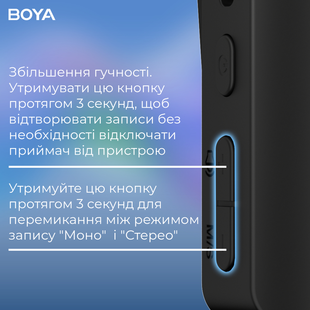 Мікрофон Boya BY-V35 3,5 мм/TRS Black (BY-V35) - изображение 13