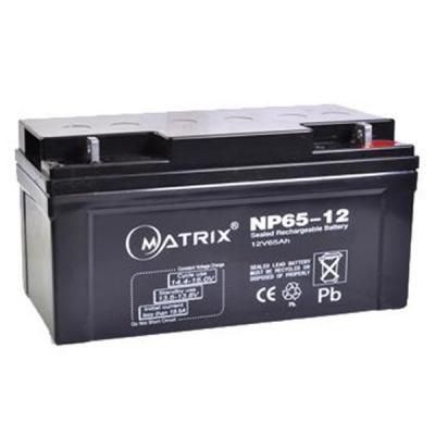 Батарея до ДБЖ Matrix 12V 65AH (NP65-12) - зображення 1