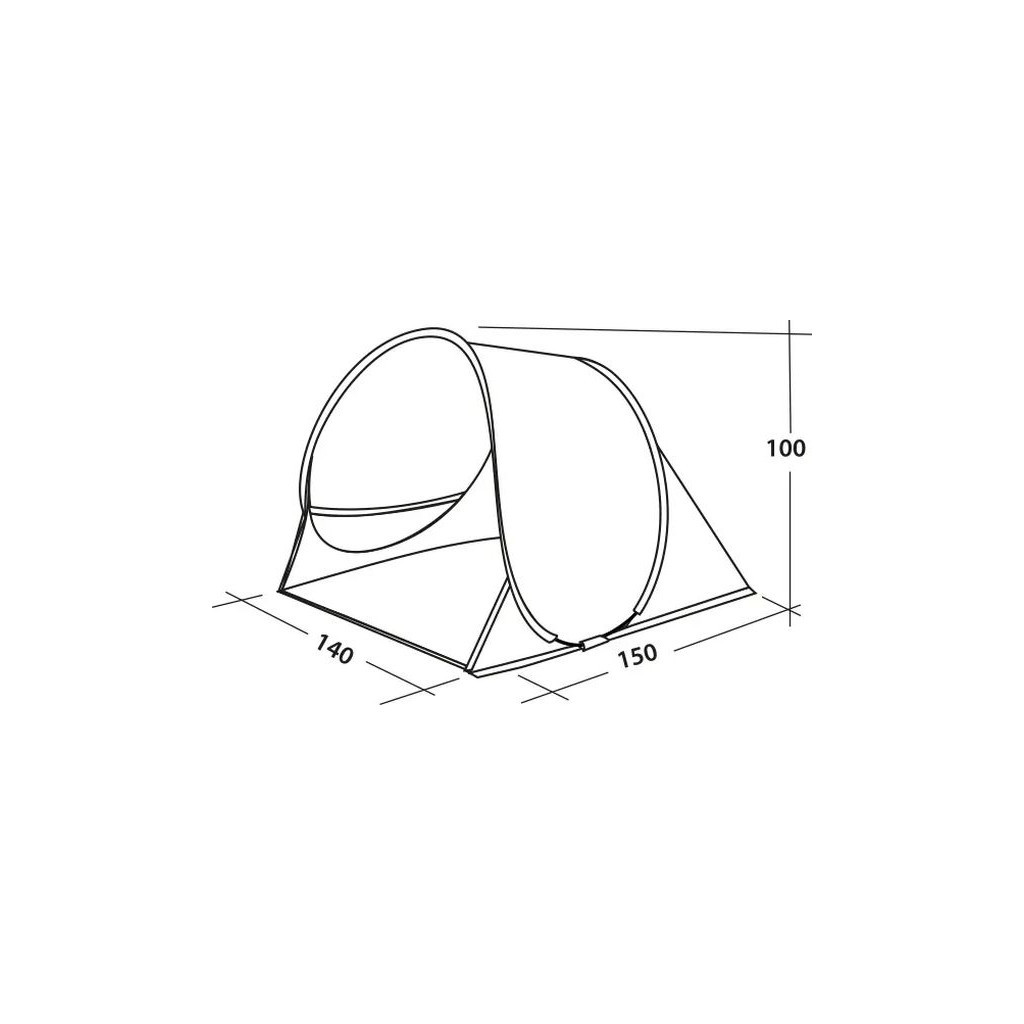 Намет Easy Camp Oceanic Grey/Sand 120433 (929588) - зображення 5