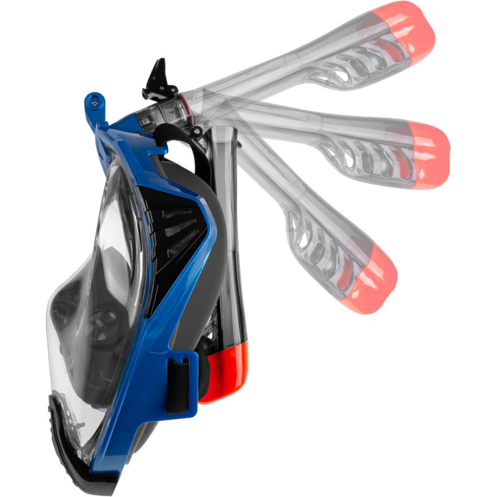 Маска для плавання Aqua Speed Drift 9930 чорний, синій 249-10 S/M (5908217699305) - зображення 4