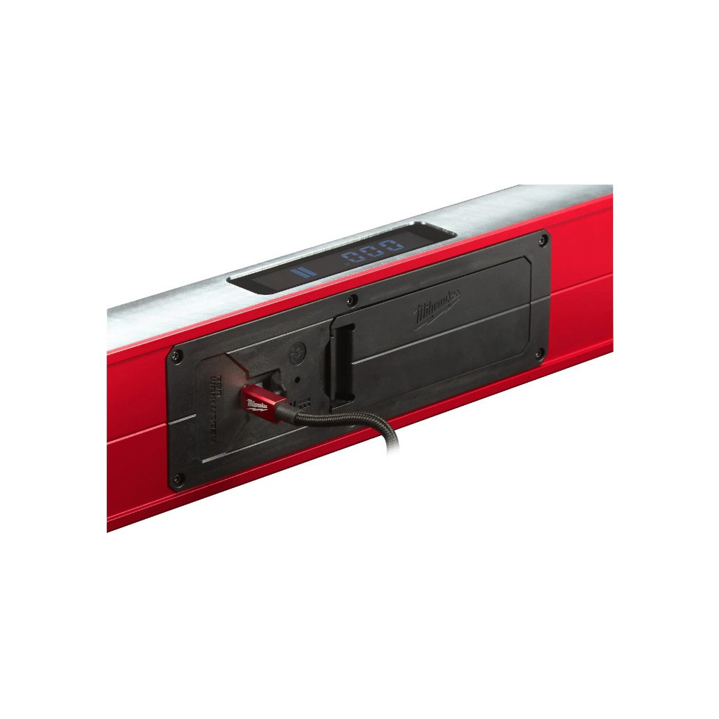 Рівень Milwaukee REDSTICK, цифровий акумуляторний, L4 B2 2Ah, 120см (4933471979) - зображення 5