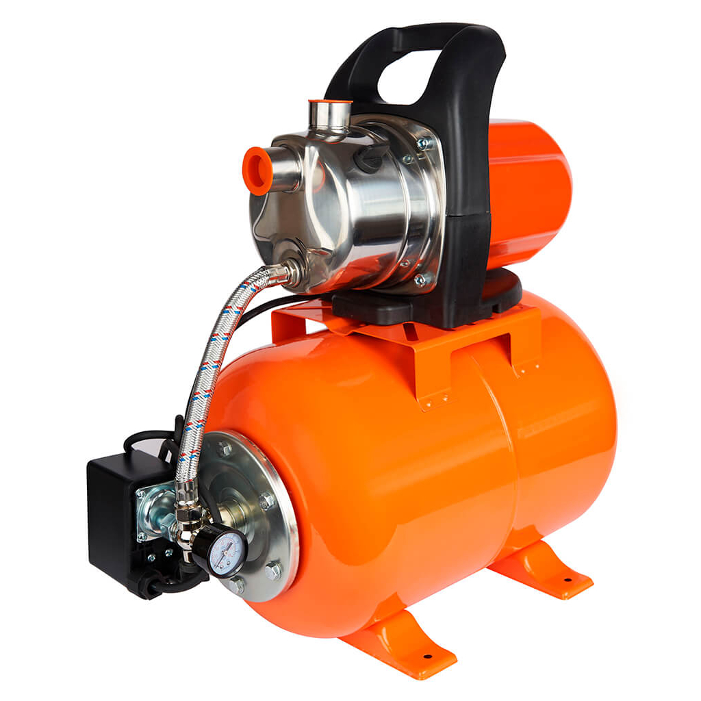 Насосна станція SEQUOIA 1.2 кВт, для чистої води, 3800 л/год, вага 11.3 кг (SAPS1200S) - зображення 1