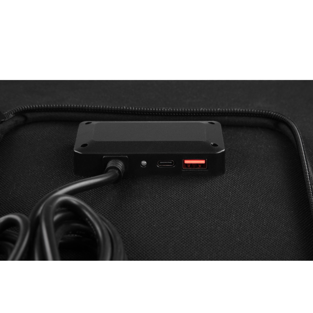 Портативна сонячна панель 2E 100 Вт, 2S, 3M Anderson, QC3.0, 24 Вт+Type-C 45 Вт (2E-PSPLW100) - изображение 5