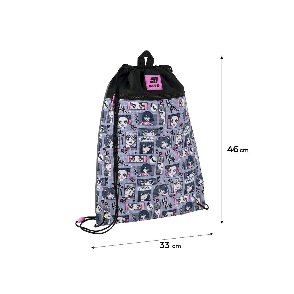 Сумка для взуття Kite 601M Anime Girl (K25-601M-9) - зображення 2
