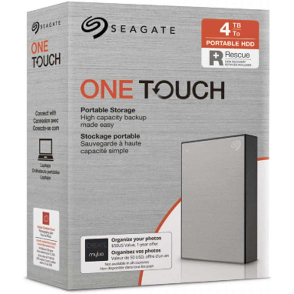 Зовнішній жорсткий диск 2.5" 4TB One Touch USB 3.2 Seagate (STKC4000401) - зображення 8