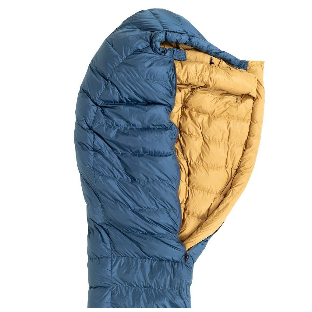 Спальний мішок Turbat Kuk пуховий 700 legion blue/dark cheddar 195 см (012.005.0368) - зображення 2