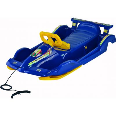 Санки Alpen Gaudi Alpen Race сине-желтые (4020716099217) - зображення 1