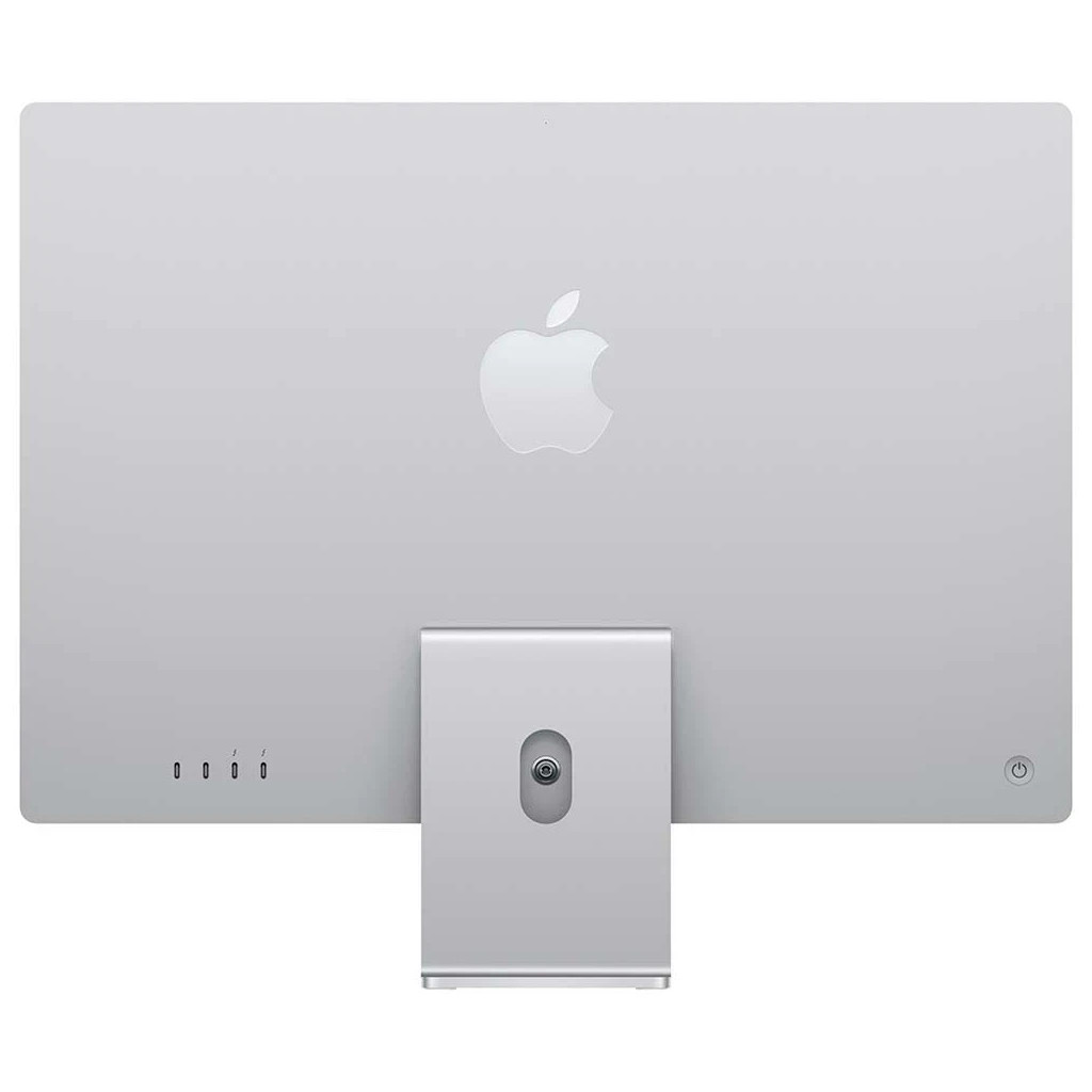 Комп'ютер Apple A2438 24" iMac Retina 4.5K / Apple M1 with 8-core GPU, 256SSD, Silver (MGPC3UA/A) - зображення 3
