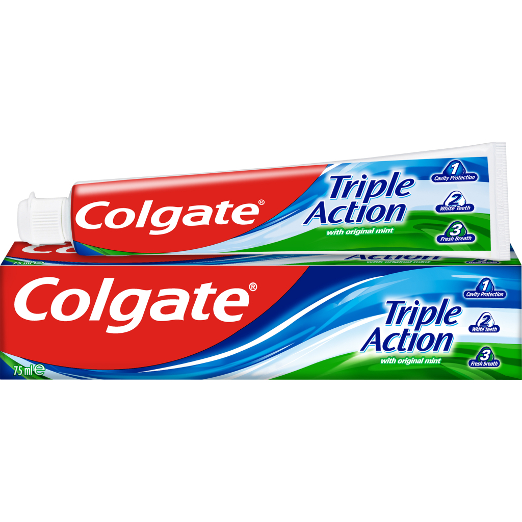 Зубна паста Colgate Потрійна Дія 75 мл (6920354835971) - зображення 1