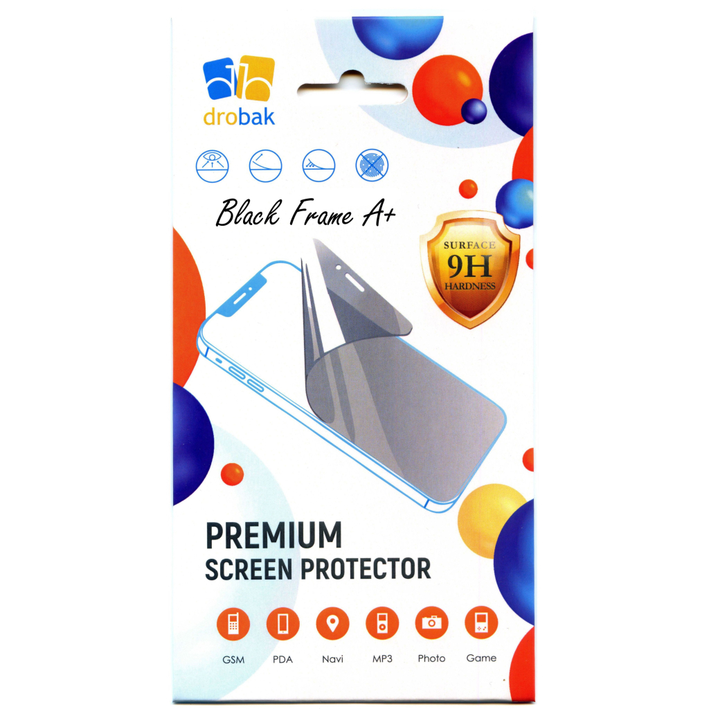 Скло захисне Drobak Poco F4 Black Frame A+ (717154) - зображення 5