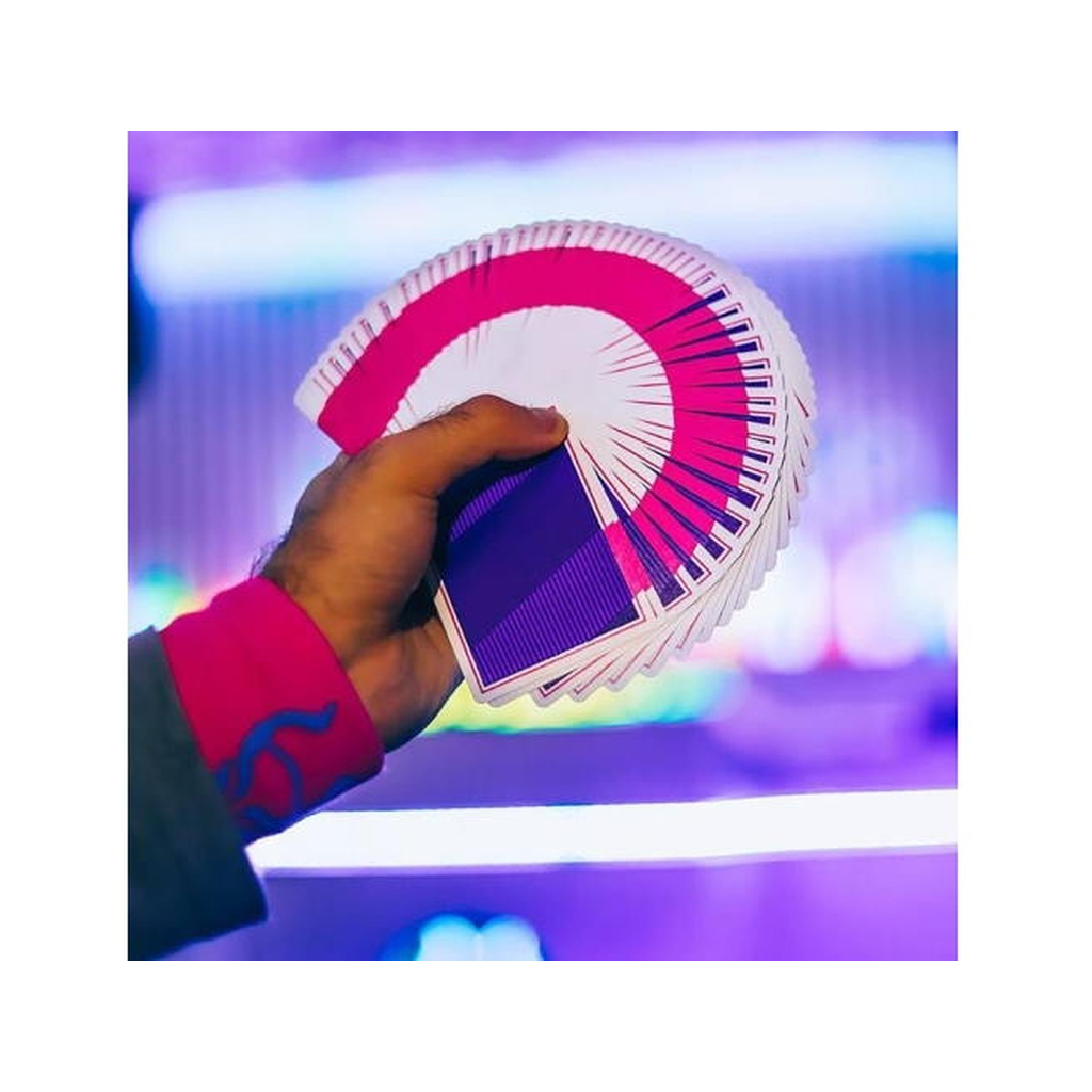 Гральні карти Noc 3000X2 (purple) (NP3000) - зображення 4