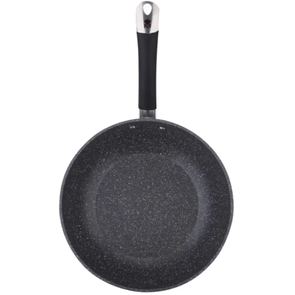 Сковорода MasterPro Home edition, Вок з кришкою, 28 см (BGMP-3289-BK) - зображення 2