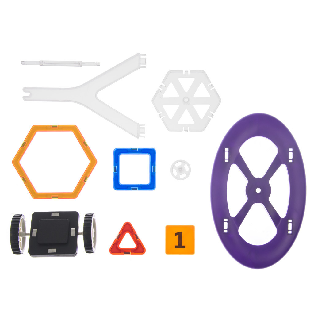 Конструктор Magplayer Набір 66 ел. (MPT-66) - зображення 4