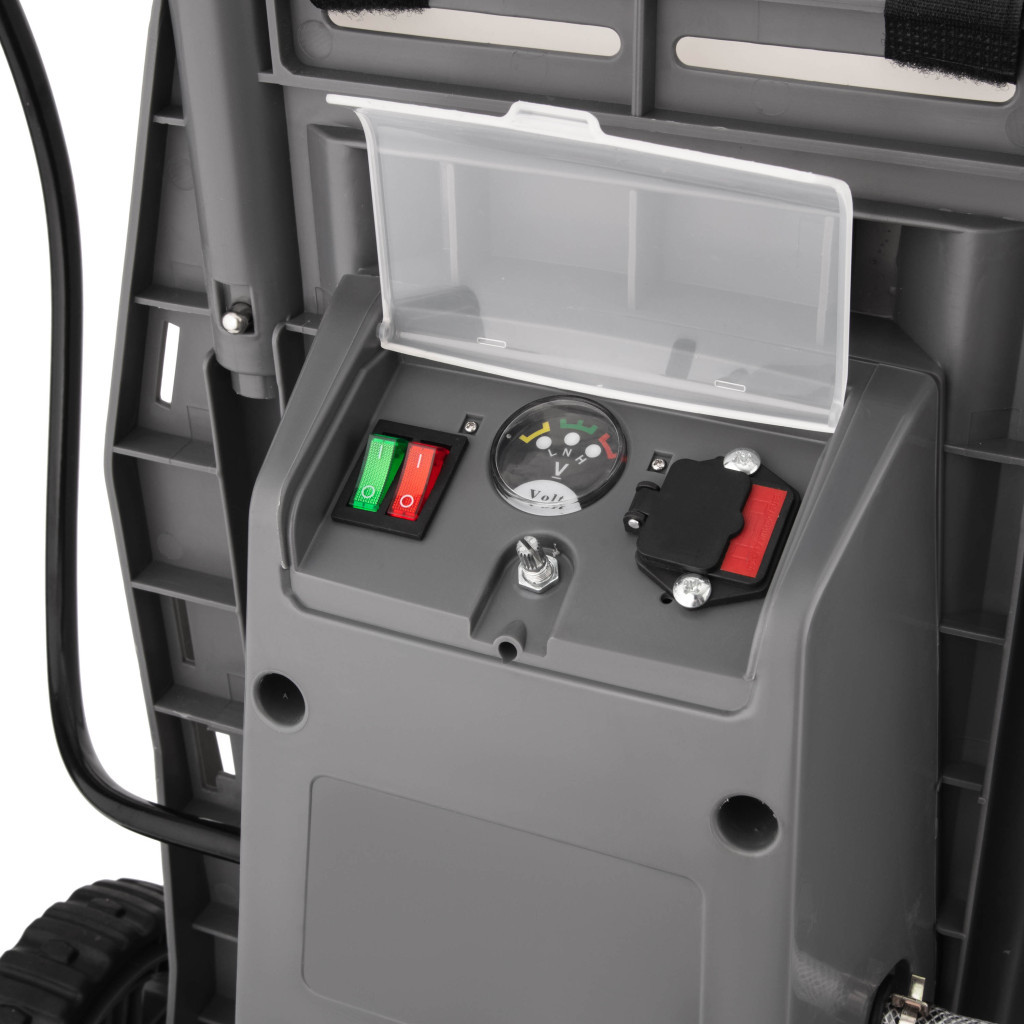 Обприскувач 2E AquaSpray 40LR 40л, 12В, 1х12Ah, 7бар, 2.9л/хв, шланг 15м, на колесах (2E-40LWBS15) - зображення 8