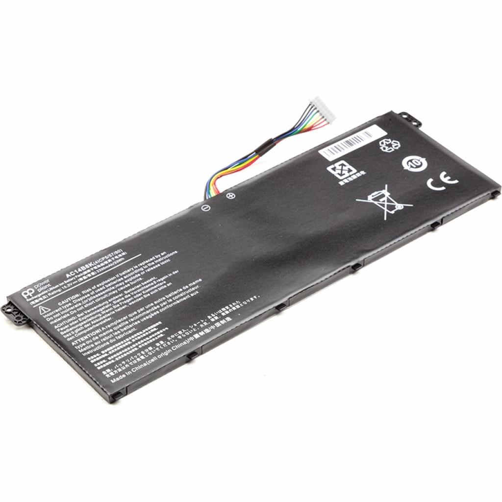 Акумулятор до ноутбука PowerPlant ACER Aspire E15 ES1-512 Series (AC14B8K) 15.2V 2200mAh (NB410460) - зображення 2
