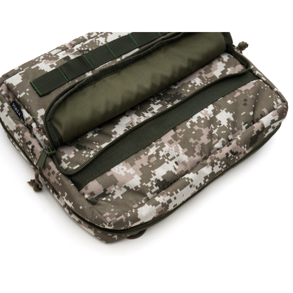 Чохол до планшета Vinga Tactical Military universal 12-13" MOLLE, Oxford 600D, pixel (VTB13UTMOP) - зображення 9