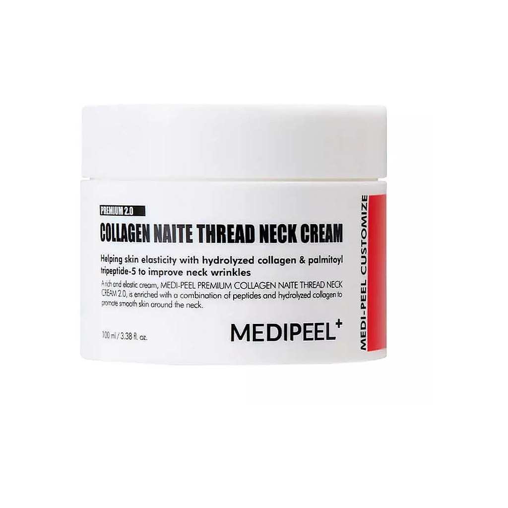 Крем для тіла Medi-Peel Naite Thread Neck Cream Пептидний для шиї і декольте 100 мл (8809409345550) - зображення 1