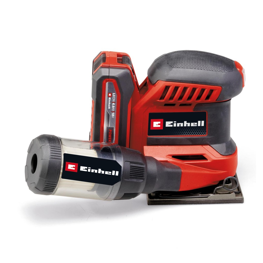 Шліфувальна машина Einhell TE-OS 18/113 Li - Solo 18, 113х101мм, 1.04кг (без АКБ та ЗП) (4460731) - зображення 3