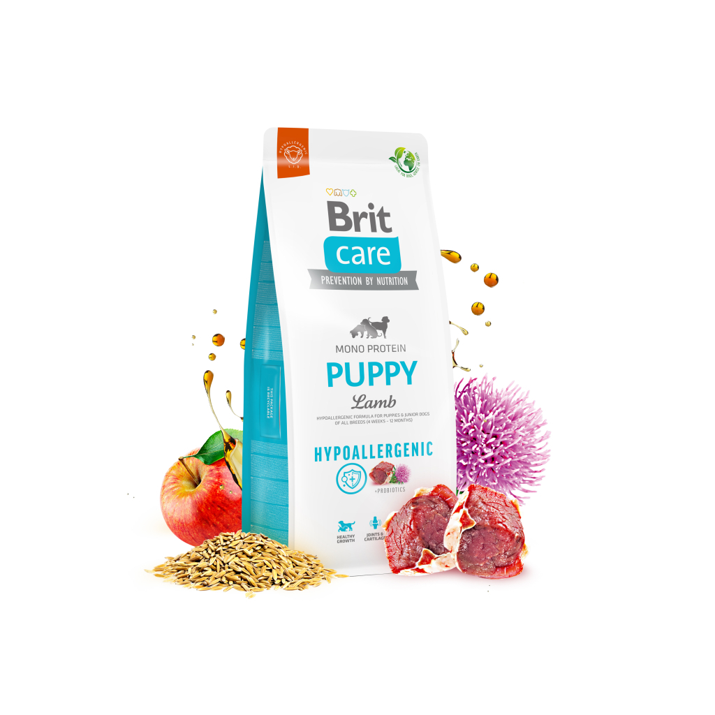 Сухий корм для собак Brit Care Dog Hypoallergenic Puppy з ягням 3 кг (8595602558964) - зображення 2
