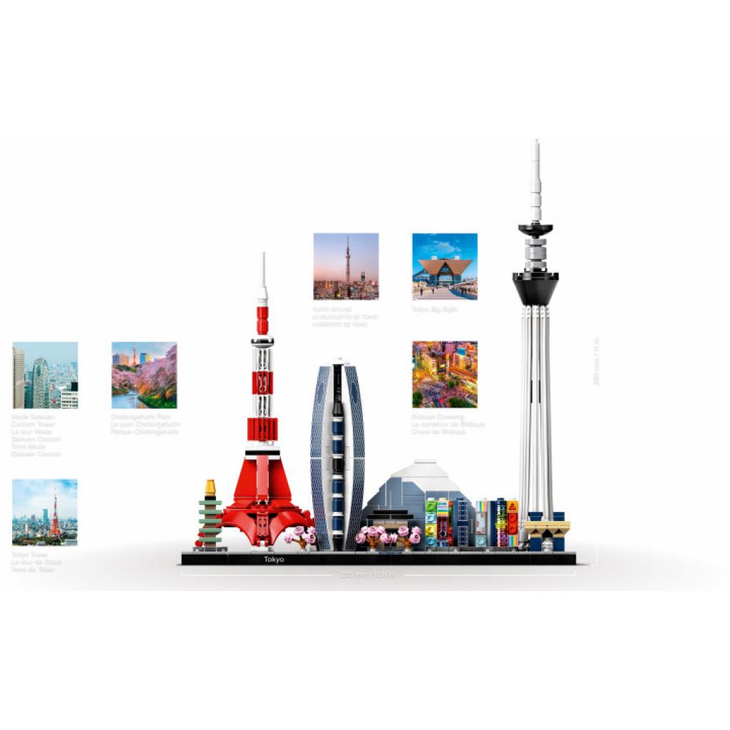 Конструктор LEGO Architecture Токіо 547 деталей (21051-) - зображення 3