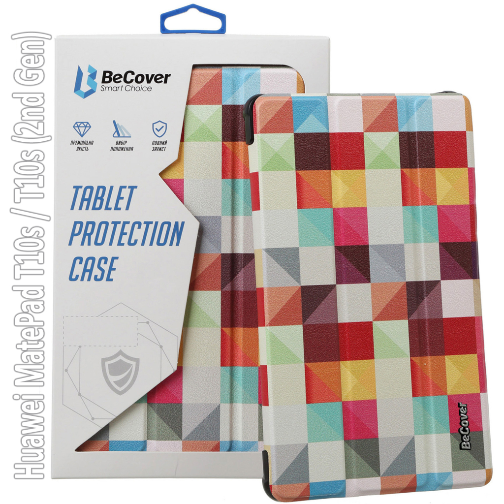 Чохол до планшета BeCover Smart Case Huawei MatePad T10s / T10s (2nd Gen) Square (709529) - зображення 1