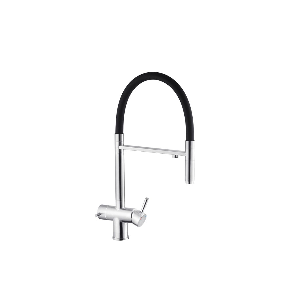 Змішувач Kroner Klassisch-ESG03815BLK (CV027933) - зображення 3