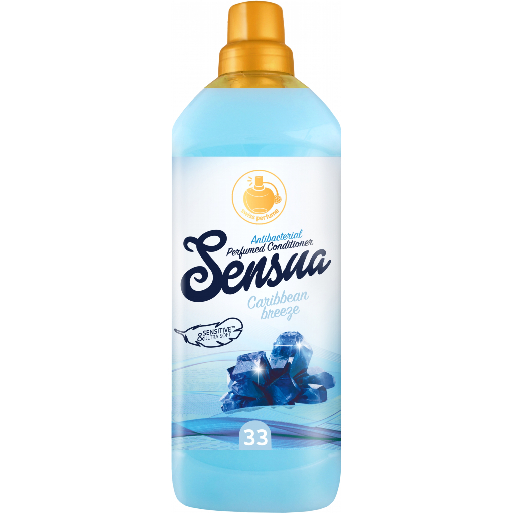 Кондиціонер для білизни Sensua Бриз Карибів 1 л (4820167004033) - зображення 1
