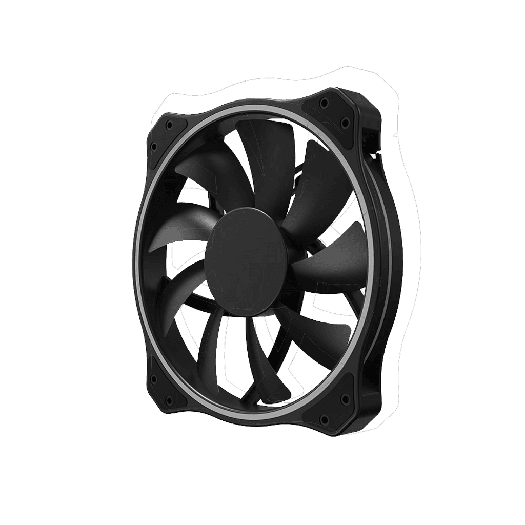 Кулер до корпусу Gamemax GMX-20-ARGB - зображення 6