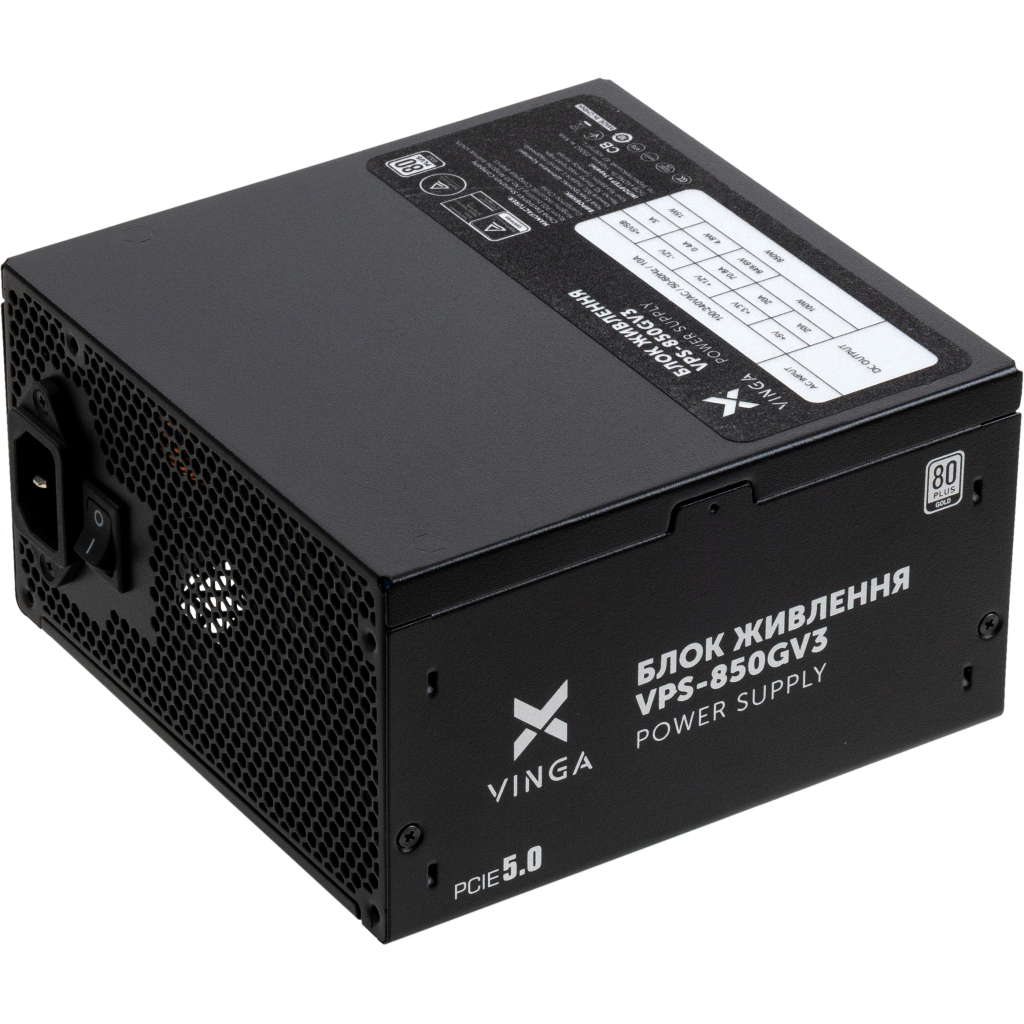 Блок живлення Vinga 850W (VPS-850GV3) - зображення 5