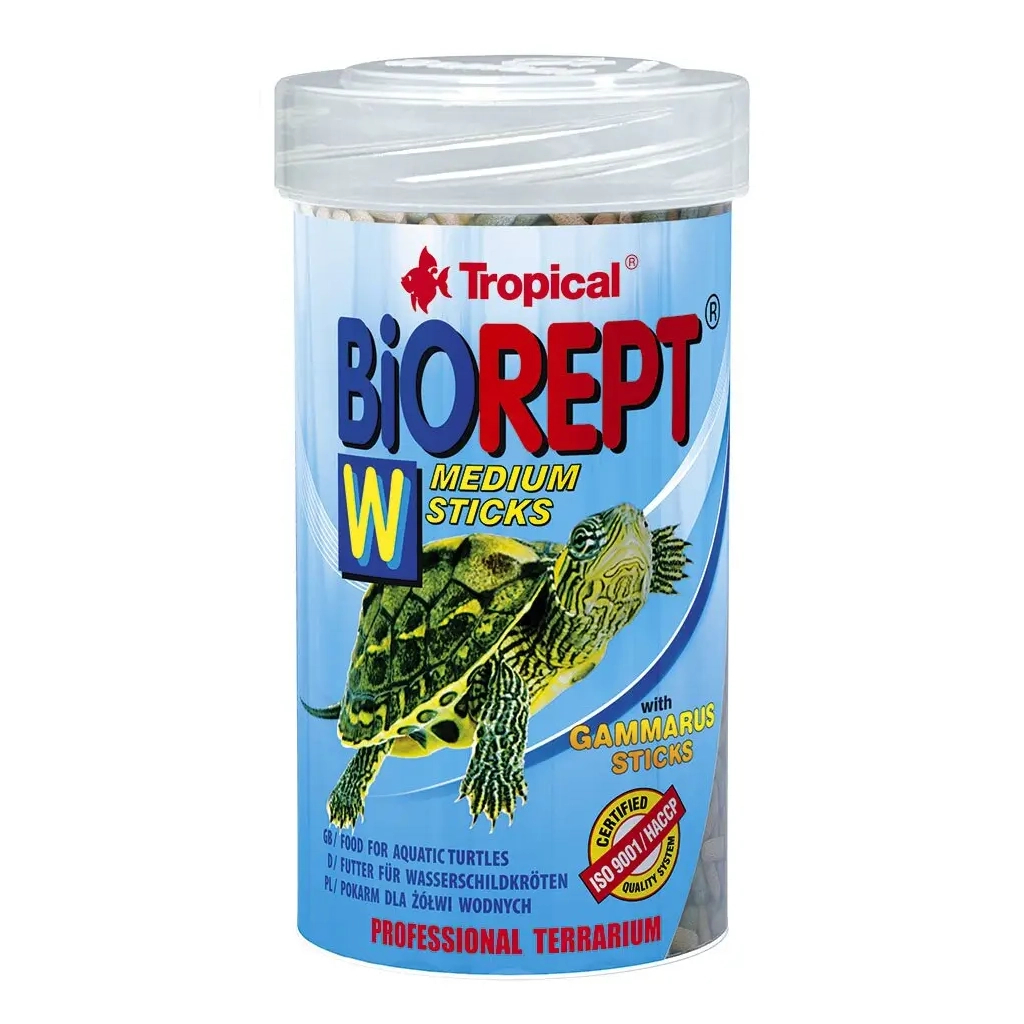 Корм для черепах Tropical Biorept W для земноводних і водних черепах 100 мл/30 г (5900469113639) - зображення 1