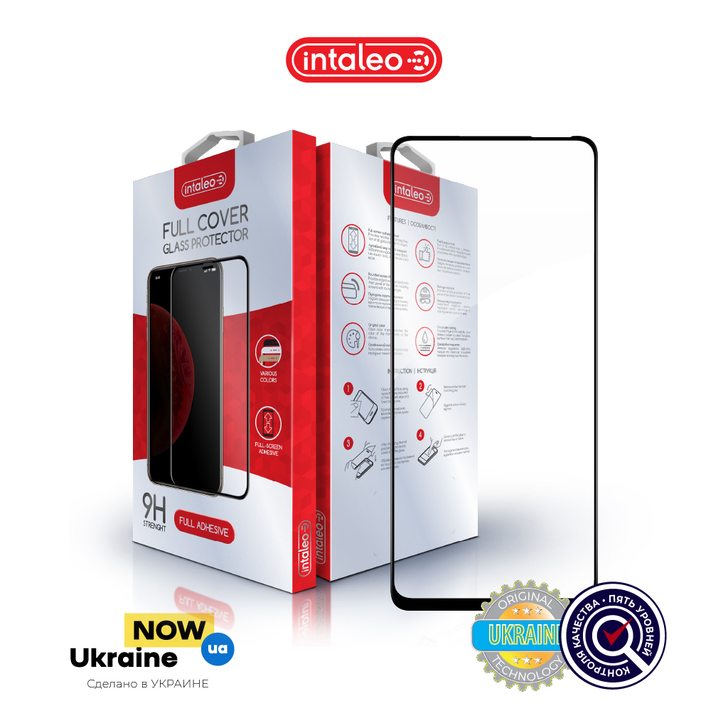 Скло захисне Intaleo Full Glue Tecno Camon 17P (1283126515842) - зображення 1