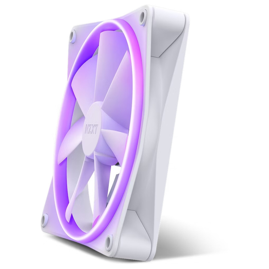 Кулер до корпусу NZXT F140RGB - 140mm RGB Fans - Single (White (RF-R14SF-W1) - зображення 4