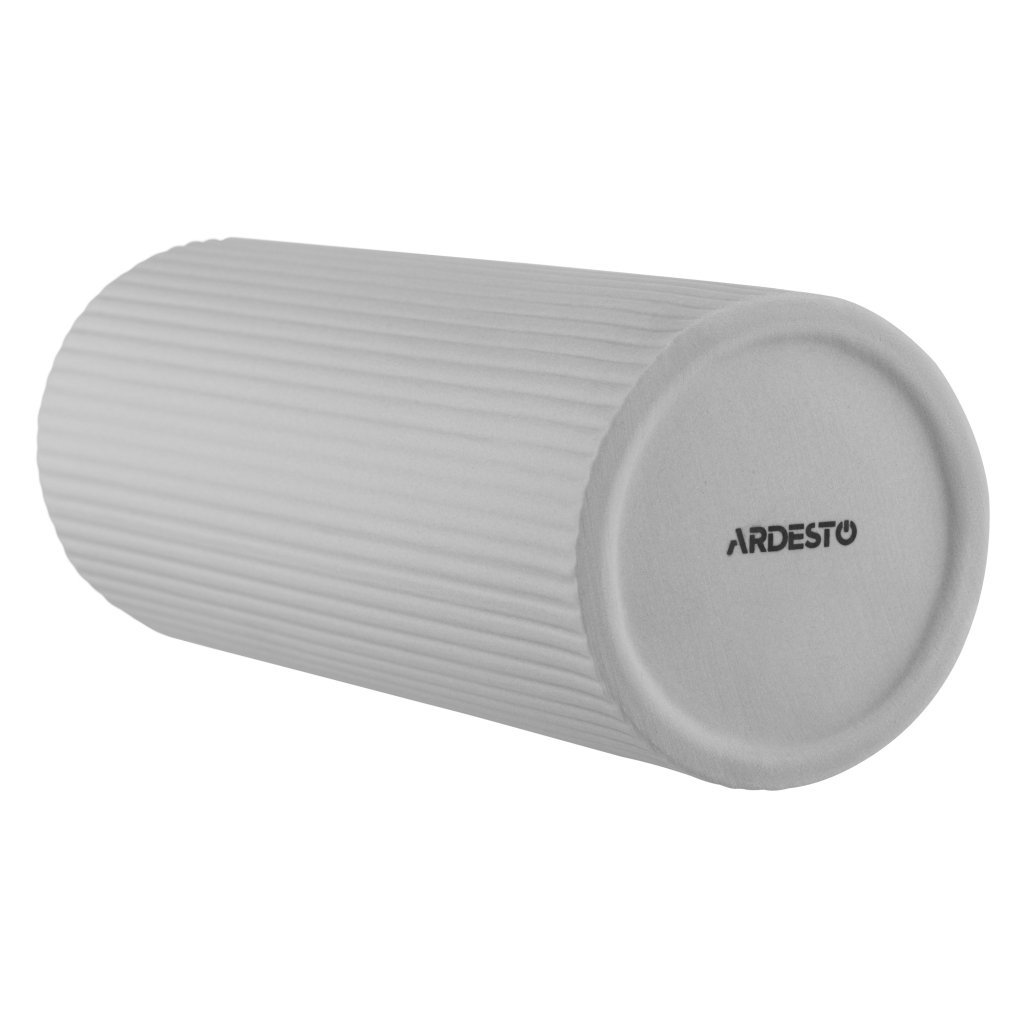 Ваза Ardesto Liguria, 8х22.7см, порцеляна, сірий (AR3803G) - зображення 5